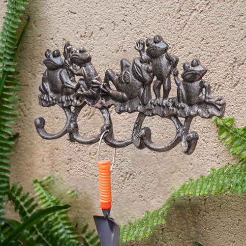 Patère murale grenouille - , en