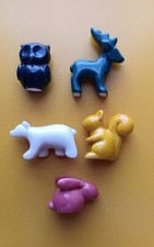 AU CHOIX  FEVES PICARD 2017 LES ANIMAUX  porcelaine  Vente a l'unité