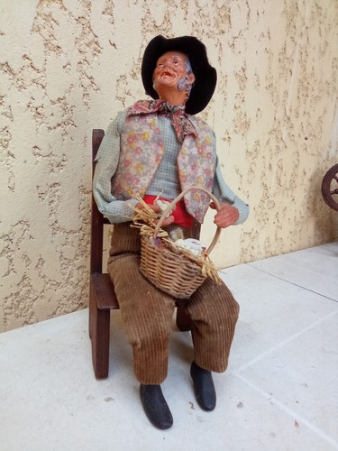 Santon ancien habillé de - ancien,