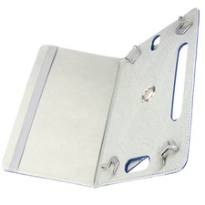 Housse Tablettes jusqu'à 10,1 pouces Étui Universel Clapet Fonction Support bleu