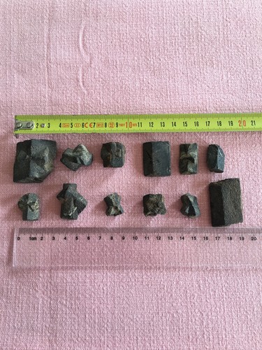 Staurolite lot pierres - de, 12