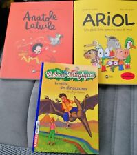 lot 3 livres  ARIOL - ANATOLE