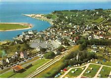 50 . n° 101935 . cpsm .10x15 cm .carteret .le camping du bocage.vue generale