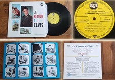 LP 33t ELVIS PRESLEY «Le retour d'Elvis »(Limité 1000ex, numéroté 1000ex, 1998)