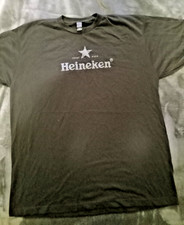 HEINEKEN BLACK TEE SHIRT XL