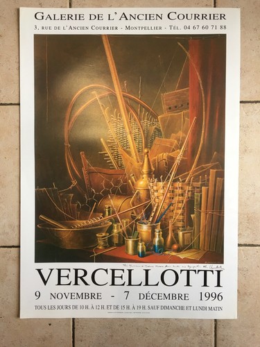 Affiche galerie artiste - affiche, de