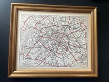 Gravure encadrée Plan de