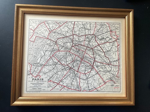 Gravure encadrée plan - encadrée, de