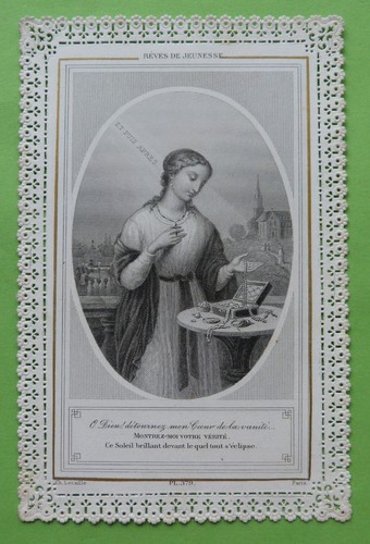 Santino holy card canivet - santino,