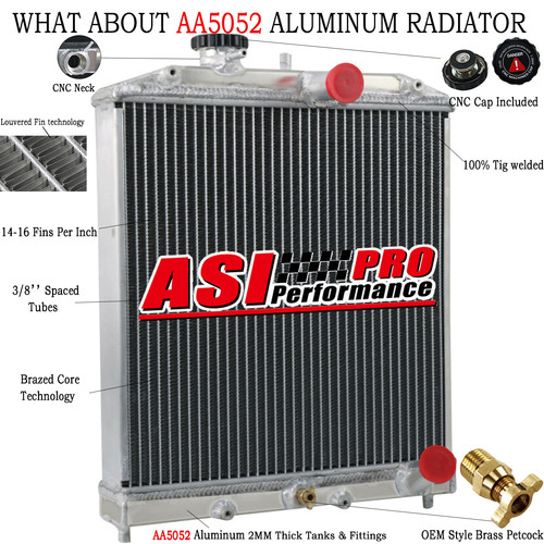 Rangées aluminum radiateur - rangées,