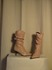 Bottes  DORKING cuir rose clair 38
