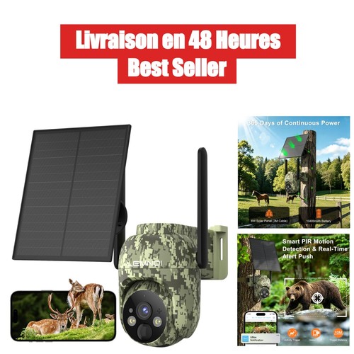 Caméra solaire extérieur - solaire,