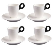 Lot de 4 tasses à expresso