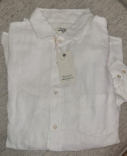 Hartford chemise L  Blanc lin neuve