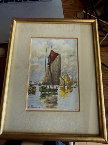 Belle aquarelle marine - , les