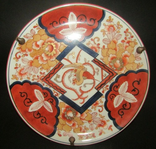 Assiette décor imari japon - assiette,