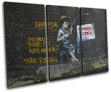 Graffiti Pop Fishing Banksy