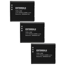 3 Batteries pour Olympus mju