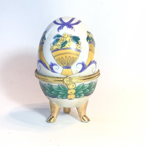 Boite oeuf porcelaine - oeuf, limoges