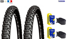 Pack  2 pneu MICHELIN COUNRTY Vélo VTT + 2 Chambre à Air 26 x 2.00 Michelin