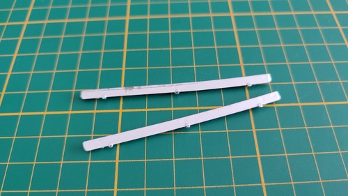 Lot baguettes chrome - x2,