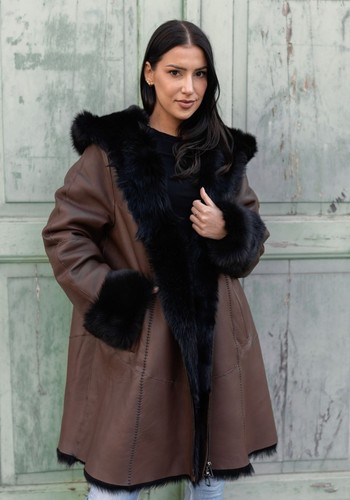Femmes toscana veste peau - toscana, de