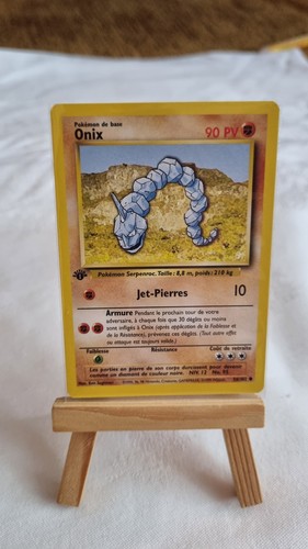 Carte pokémon onix 102 set - onix, 56/102