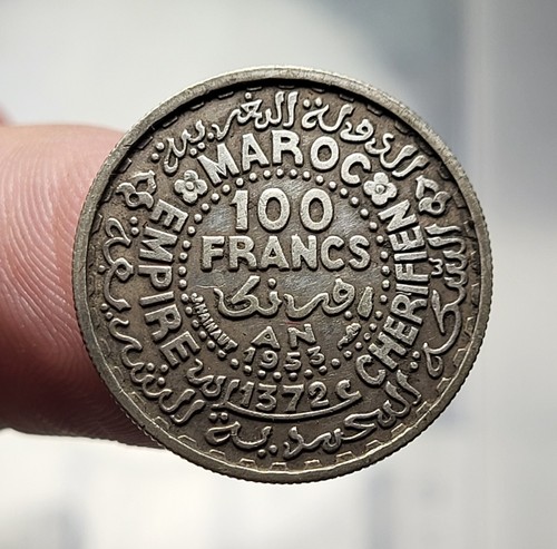 1j2 maroc 100 francs - maroc,
