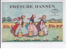 PUBLICITE : presure Hansen -