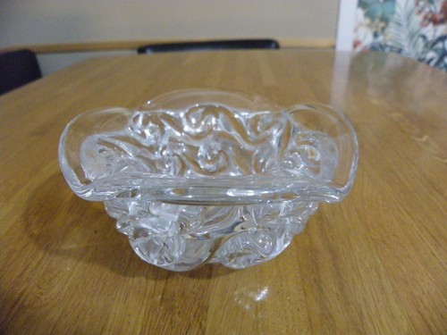 Vide poche cendrier cristal - cendrier,