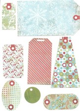 15 étiquettes cadeaux