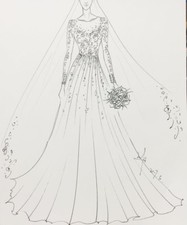 Élégante robe de mariée