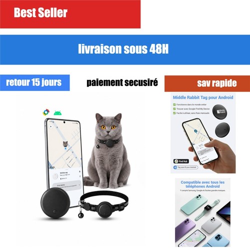 Traceur gps pour chat - traceur,