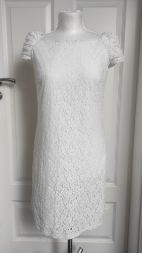 Robe dentelle crème - robe,