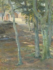 Painting Antique Bridge Aven