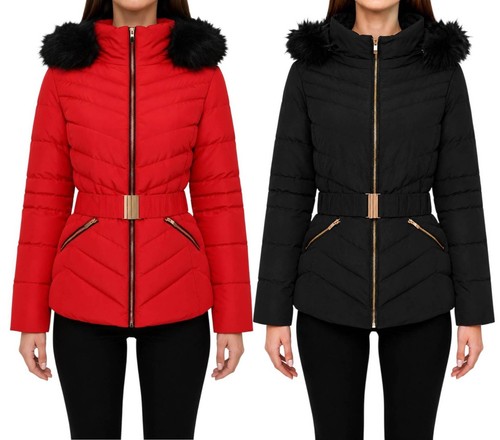 Manteau hiver duveteux - manteau,