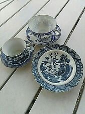 SERVICE à THE JAPONAIS 2 tasses + 3 soucoupes  PORCELAINE ANCIEN  COLLECTION