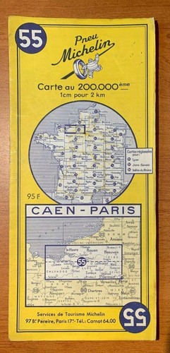 Carte routière michelin - carte,