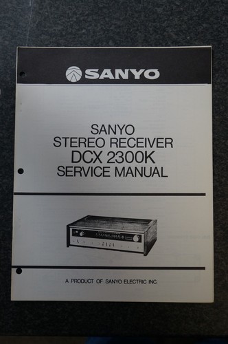Sanyo dcx 2300k - sanyo,
