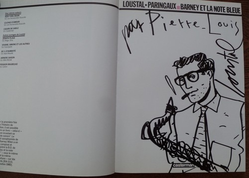 Dédicace loustal barney et - -,