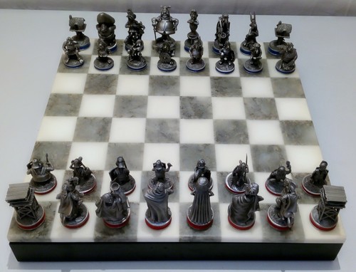 Rare jeu echec - d'echec, en
