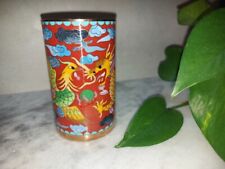 Pot À Pinceaux  En Émail