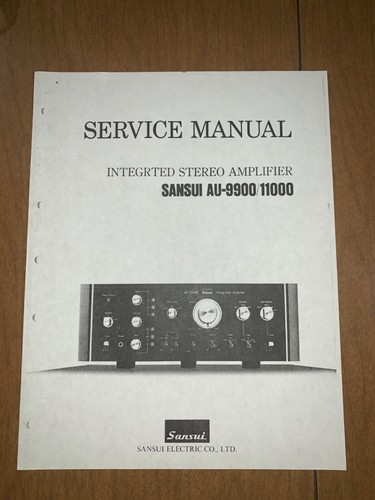 Sansui 9900 11000 amplifier - sansui,