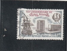 L5520 FRANCE Timbre Y&T N° 2170 de 1981 " Bateau borda et Batiments " Oblitéré