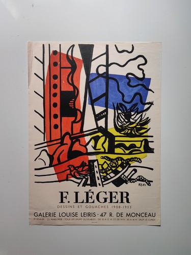 Fernand léger affiche - léger,