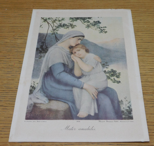 1940 image pieuse mater - 1940,