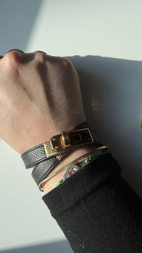Hermès bracelet kelly double - bracelet,