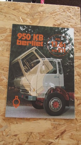 Catalogue brochure berliet 950 - catalogue/brochure,
