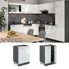 Meuble de cuisine, élément haut, élément bas, cuisine intégrée, VICCO R-Line