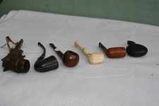 lot de 6 pipes à fumer.